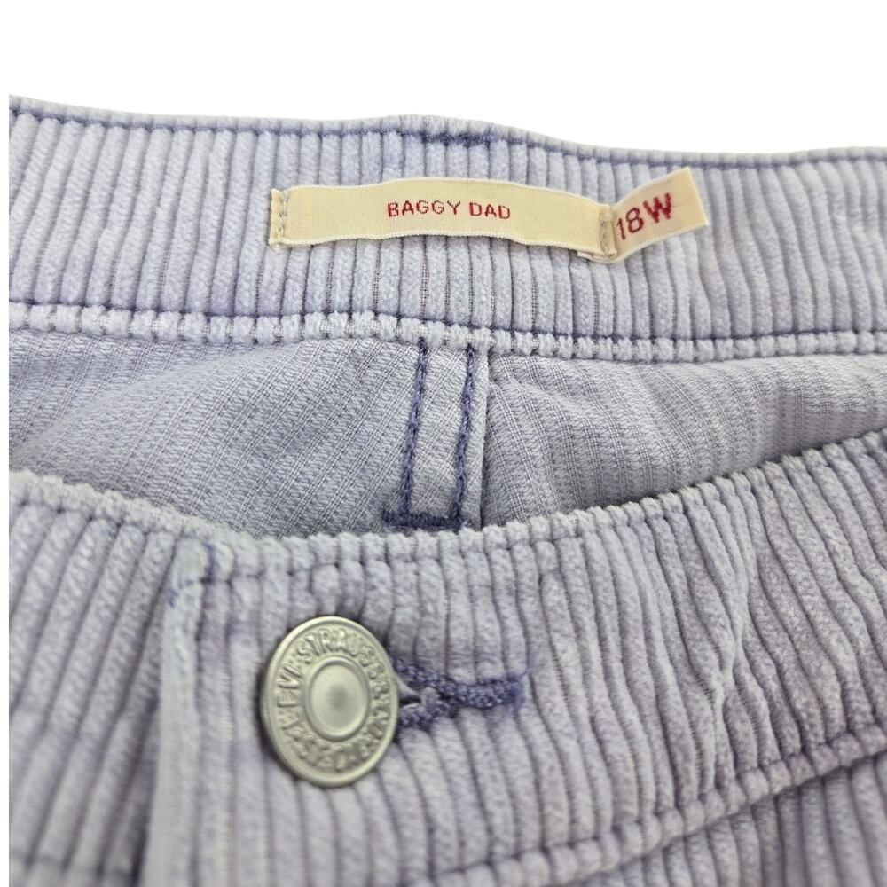 Levi's | Blue Baggy Dad Cords | Size 18W - Picture 3 of 6